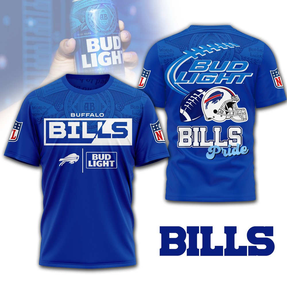 BB Premium NFL x Bud Light 3D T-shirt DDT CTND