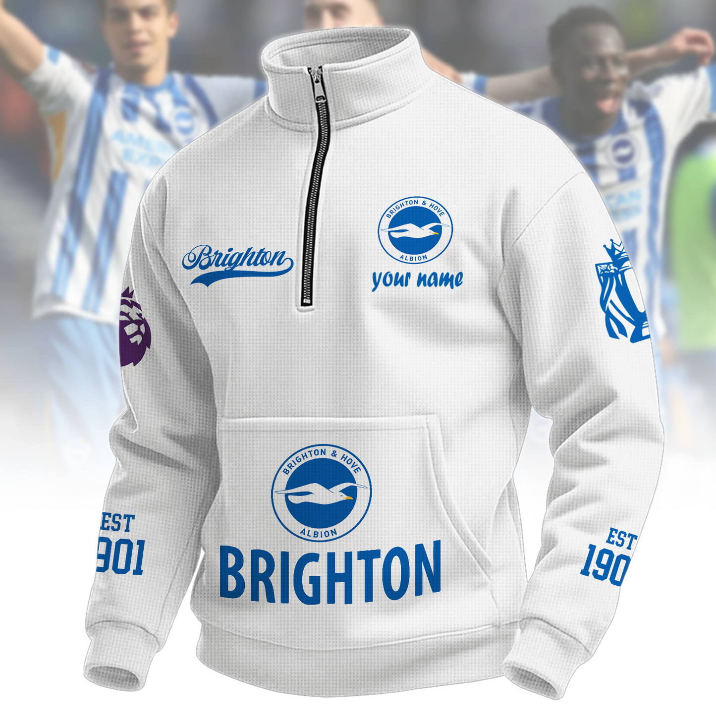 BHA x EPL Quarter-Zip Sweatshirt DatND DVT