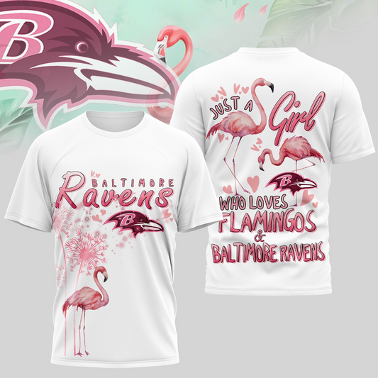 BR Premium NFL Flamingo 3D Shirt DDT NTL