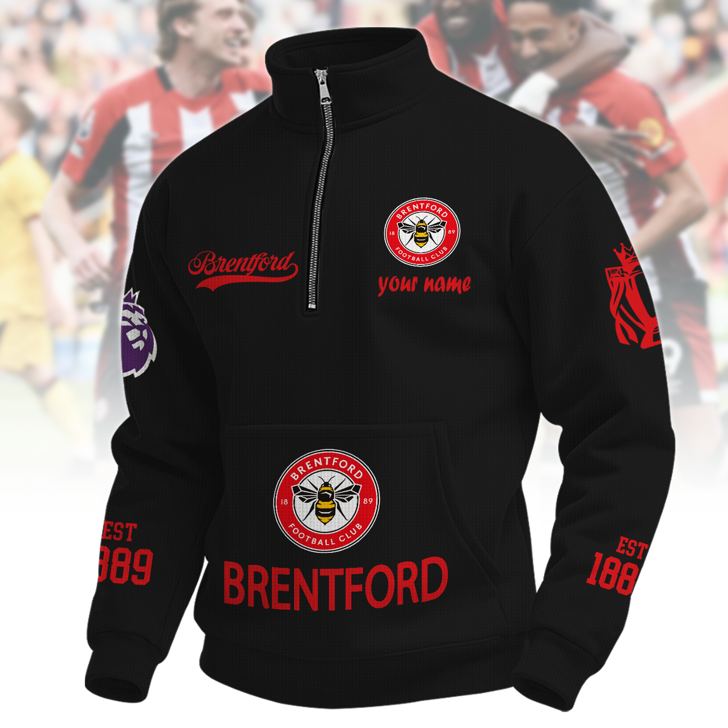 BRE x EPL Quarter-Zip Sweatshirt DatND DVT