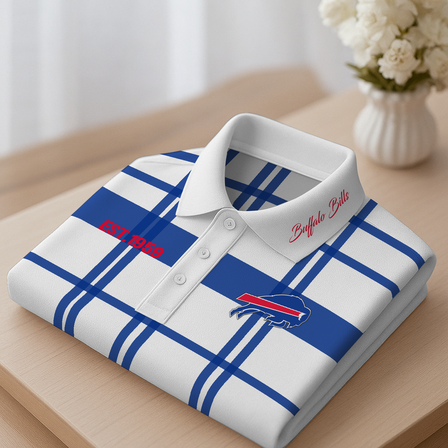 BUF Premium NFL Polo Shirt DatND DVT