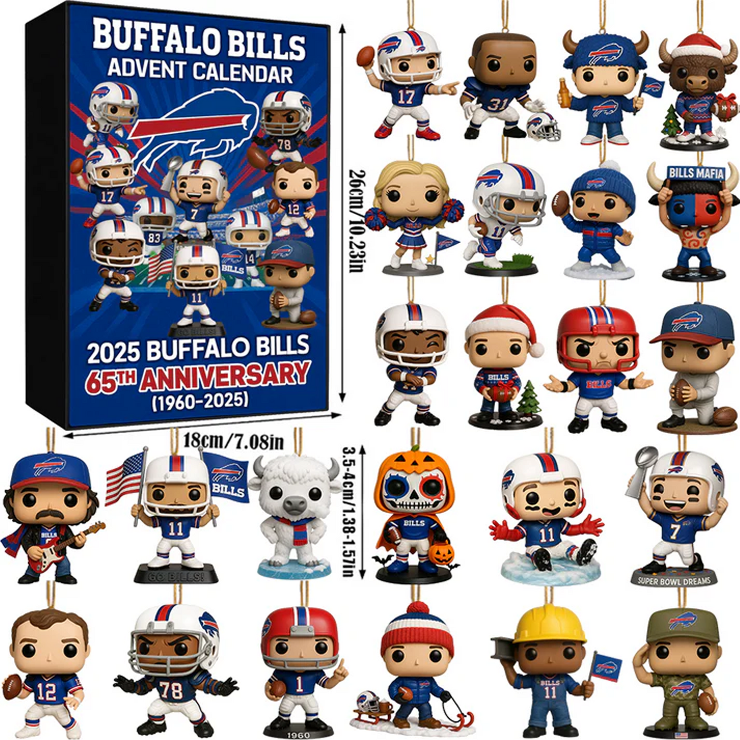 BUF x NFL Anniversary Advent Calendar DATND TANTD