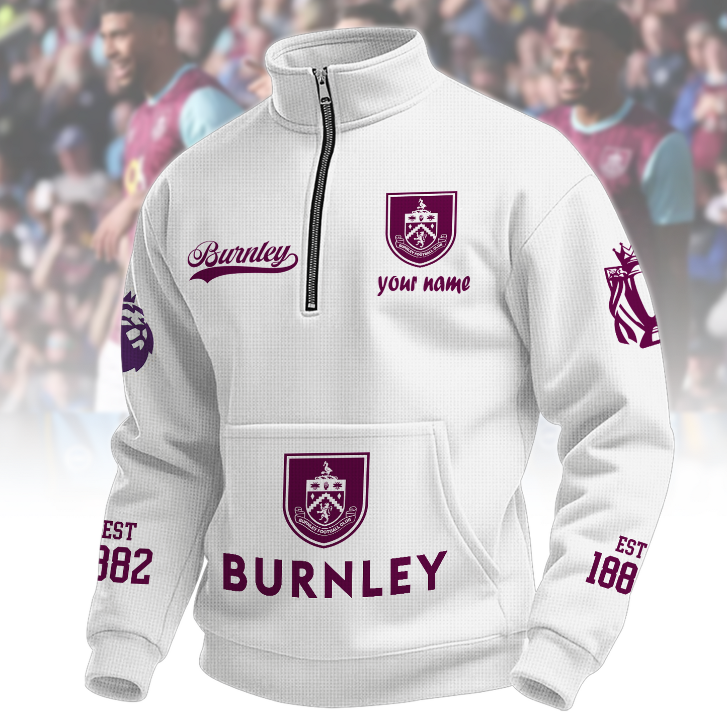 BUR x EPL Quarter-Zip Sweatshirt DatND DVT