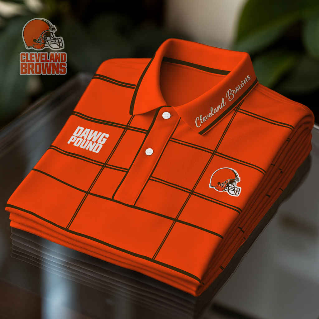 CLE Premium NFL V2 Polo Shirt DDT CTND
