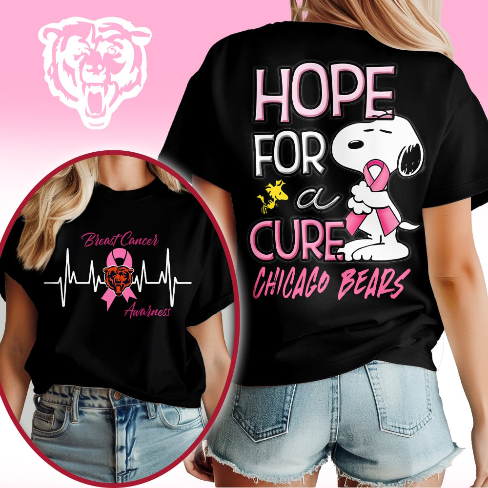 CHI Premium Breast Cancer Awareness Snoopy Hope For A Cure Shirt DDT NTL