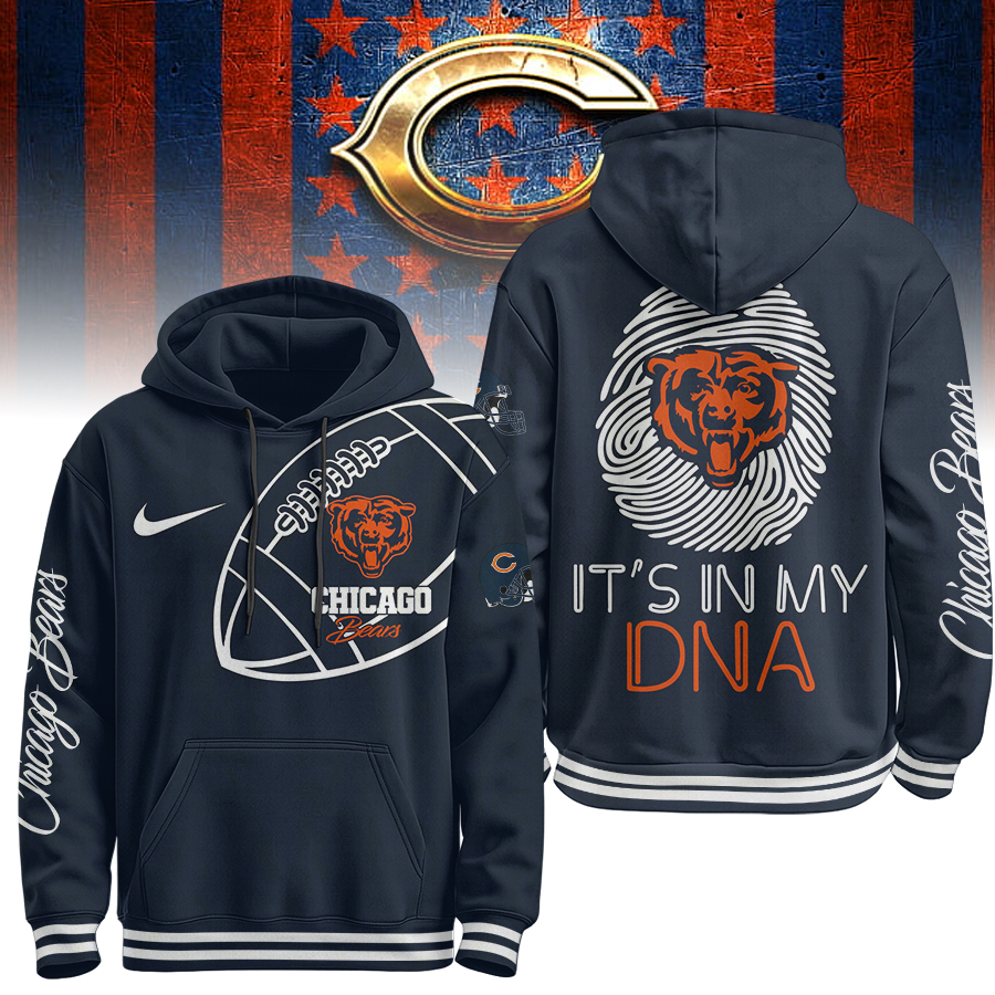 CHI Premium NFL Its My DNA Hoodie DDT NTL