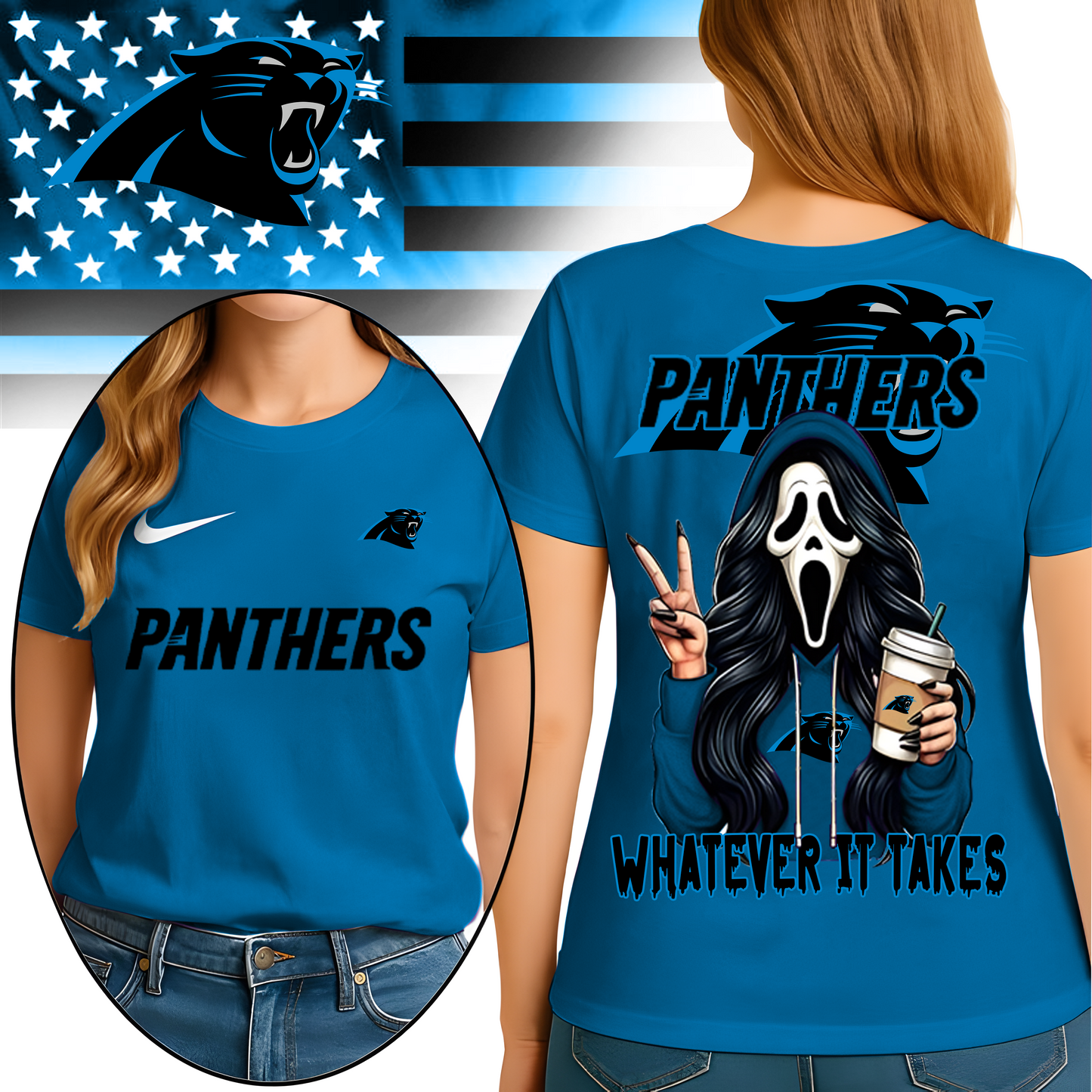 CP Premium NFL Ghostface 3D Shirt DDT HLPHUONG