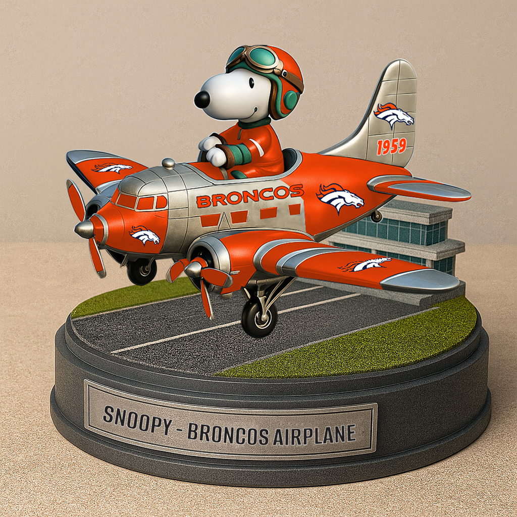 DB NFL x SNP Airplane Premium Acrylic Plaque DDT CTND