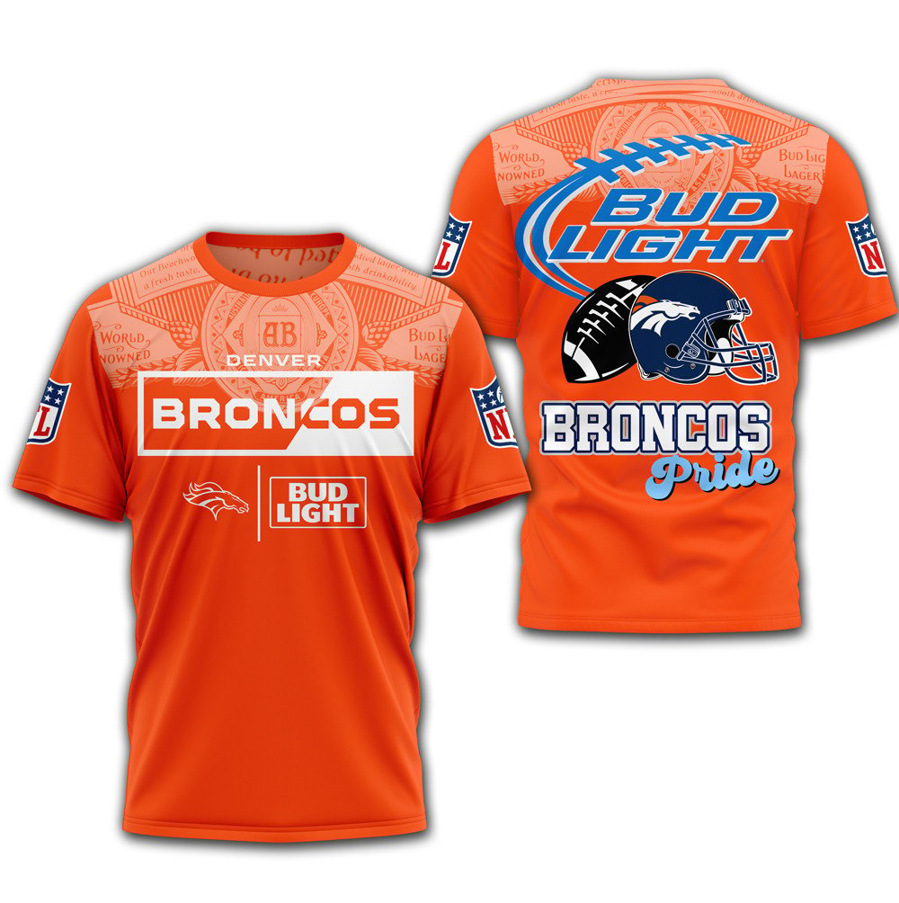 DB Premium NFL x Bud Light 3D T-shirt DDT CTND