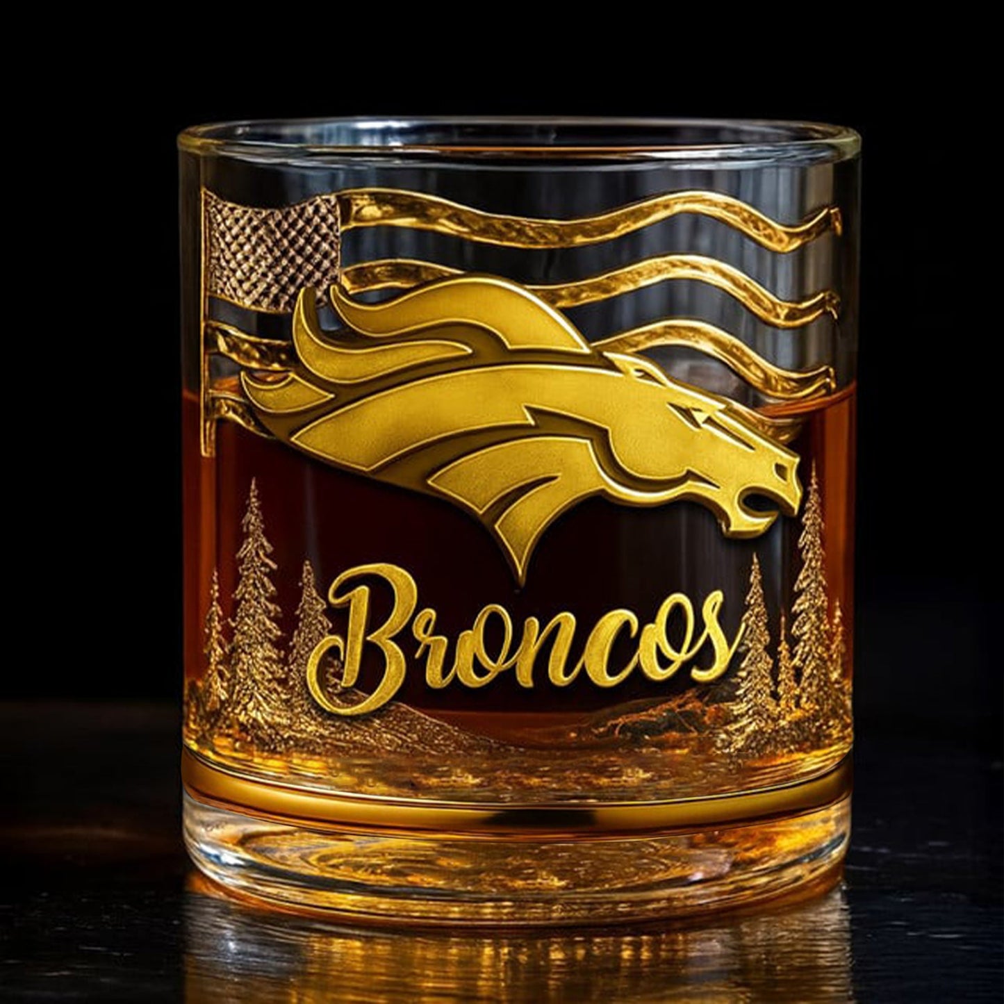 DB x NFL PRENIUM WHISKEY GLASS NDT NHM V2