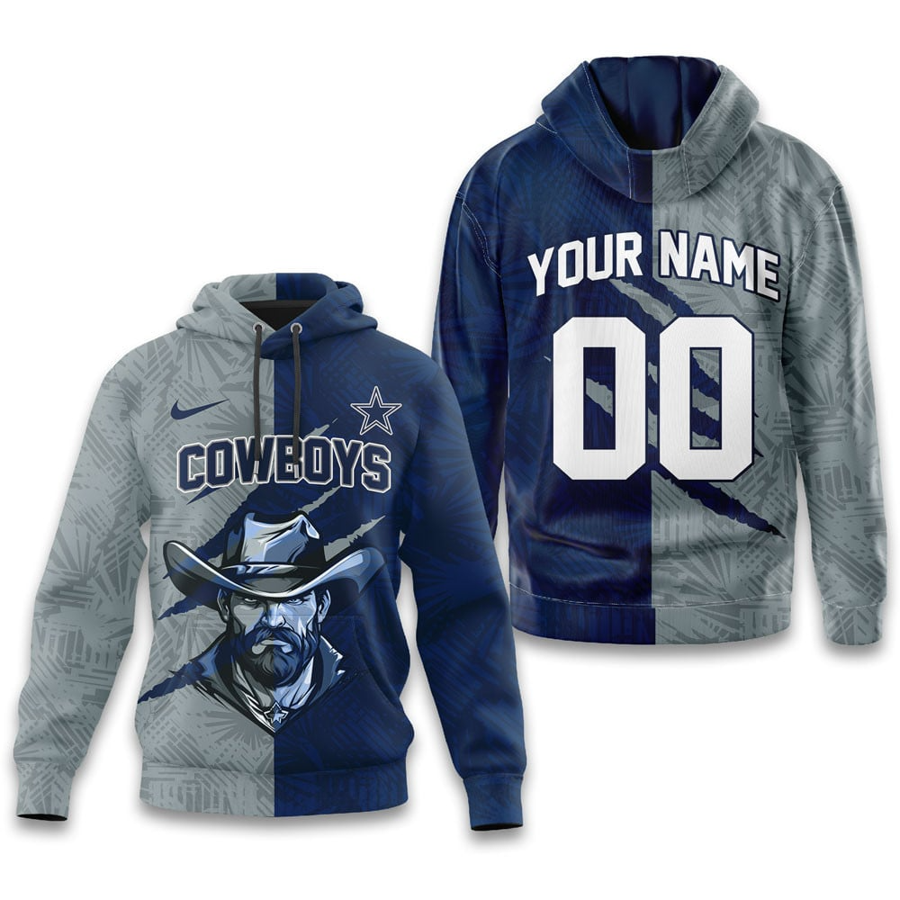 DC Premium NFL Split Color Hoodie DDT HLPHUONG