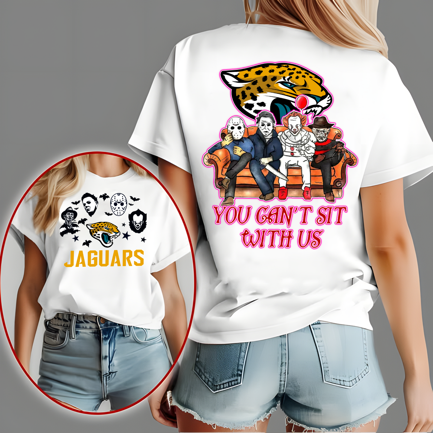 JAC x NFL Horror Movie Fan Shirt DatND DVT