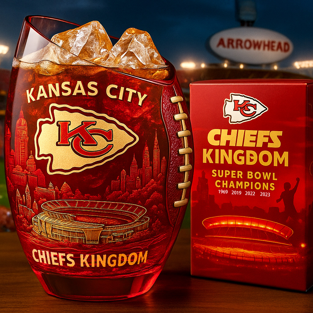 KC x NFL PRENIUM WHISKEY GLASS TUANND NHM