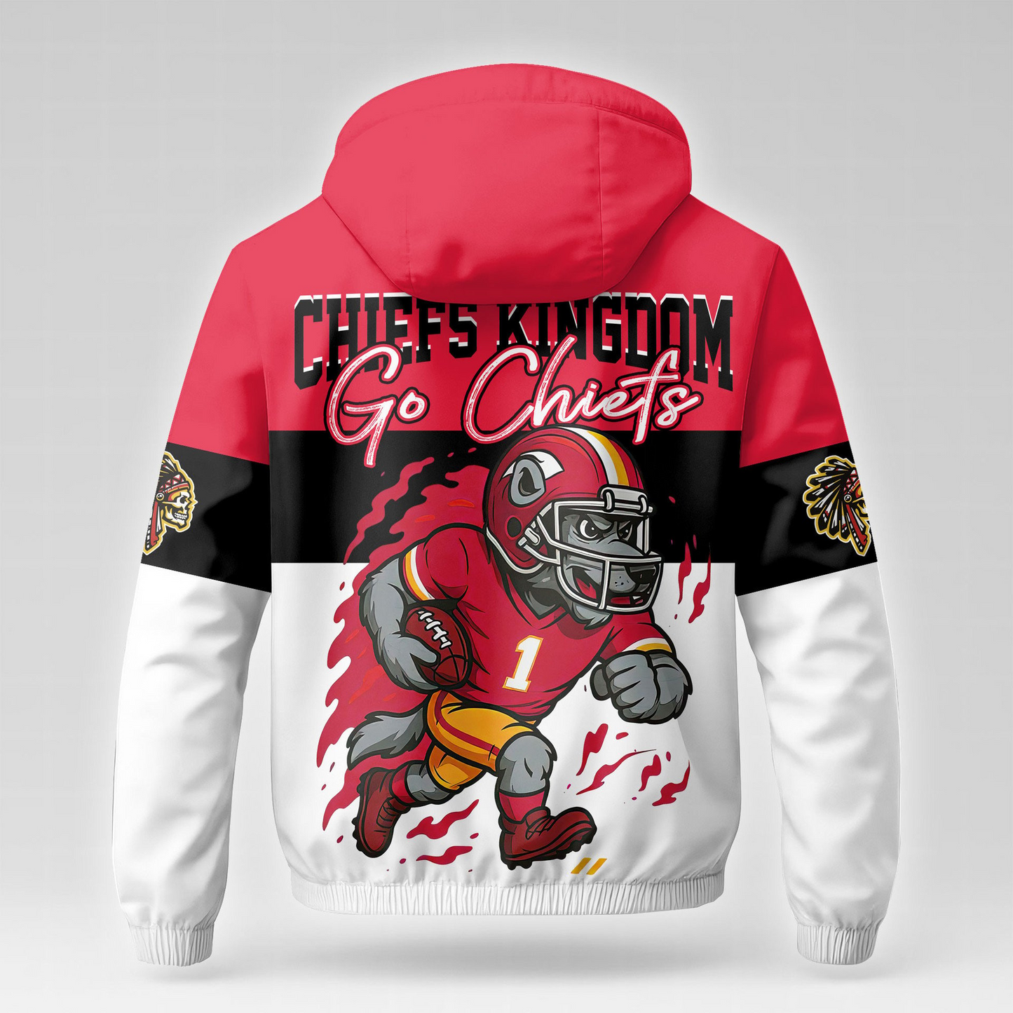 KCC Premium NFL Fan Pride Windbreaker Jacket DDT NTL