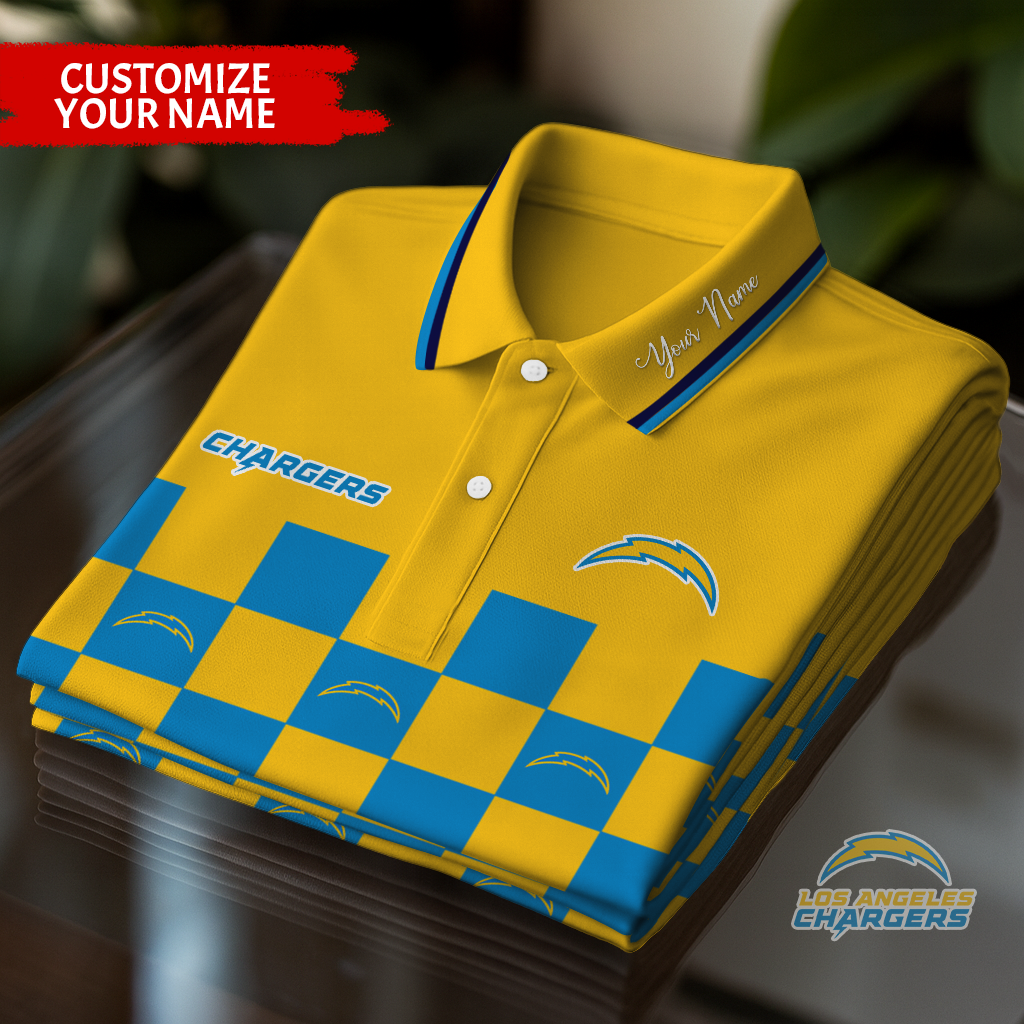 LAC NFL V6 Polo Shirt DDT NTL