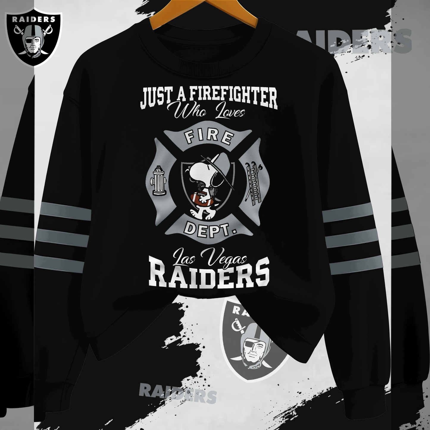 LVR x NFL Just A Firefighter Who Love Sweatshirt DDT HLPHUONG