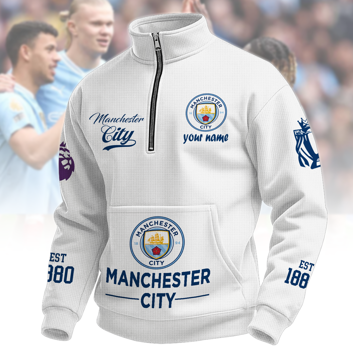 MC x EPL Quarter-Zip Sweatshirt DatND DVT