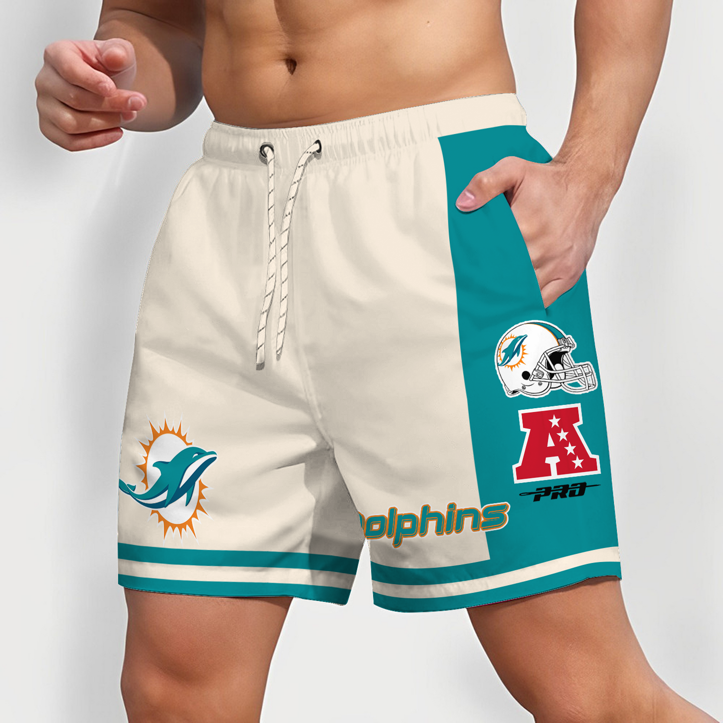MIA x NFL CLASSIC MEN'S 2.0 SHORT DATND TANTD 171025