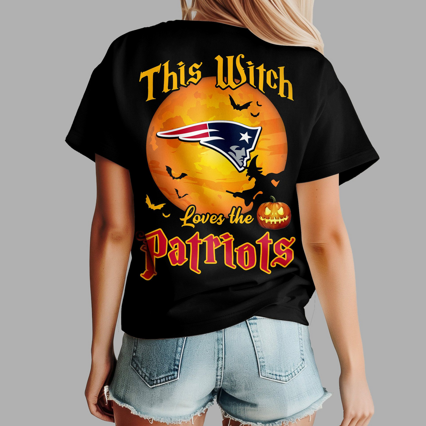 NEP Premium NFL Halloween Witch Women Shirt DDT CTND