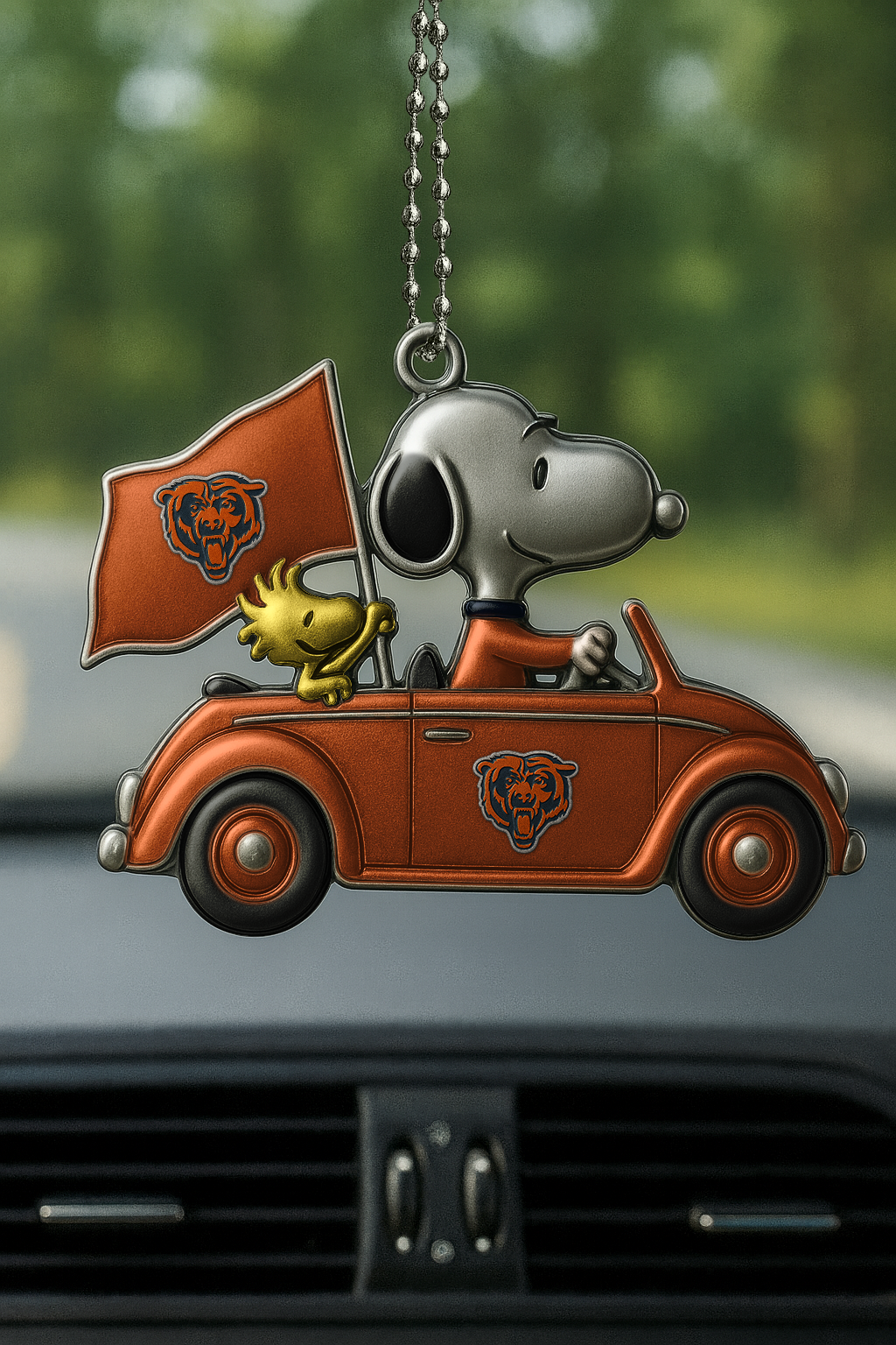 NFL CHI x SNP V2 Premium Car Hanging Ornament DDT NTL