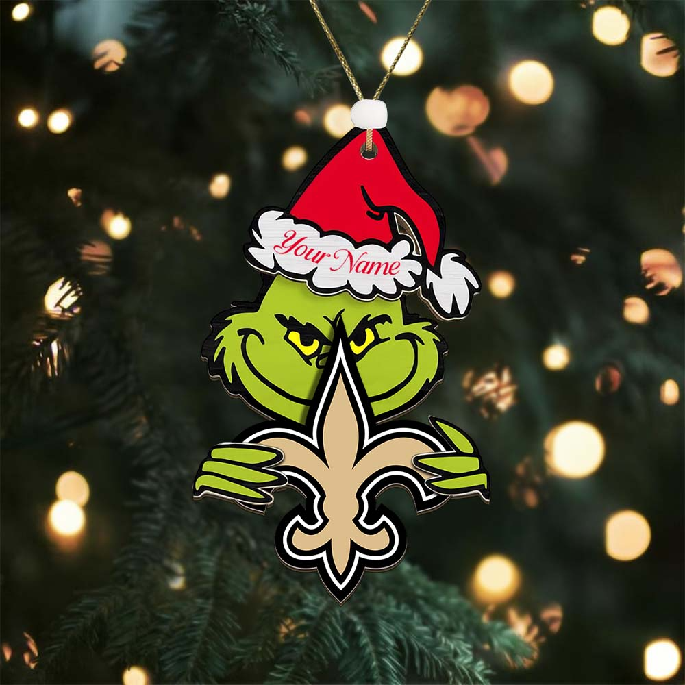 NOS NFL x Grin Christmas Ornament DDT HLP