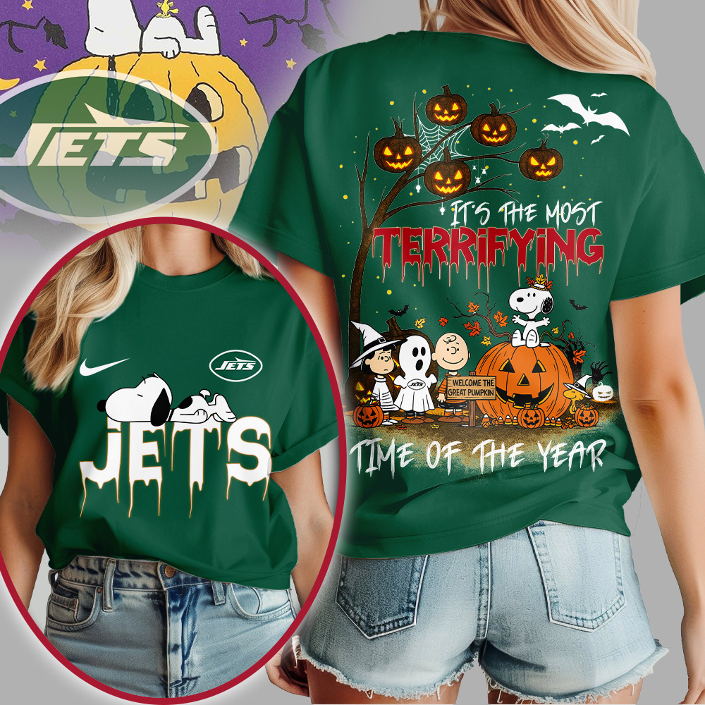 NYJ Premium NFL Terrifying Halloween Shirt DDT HLPHUONG