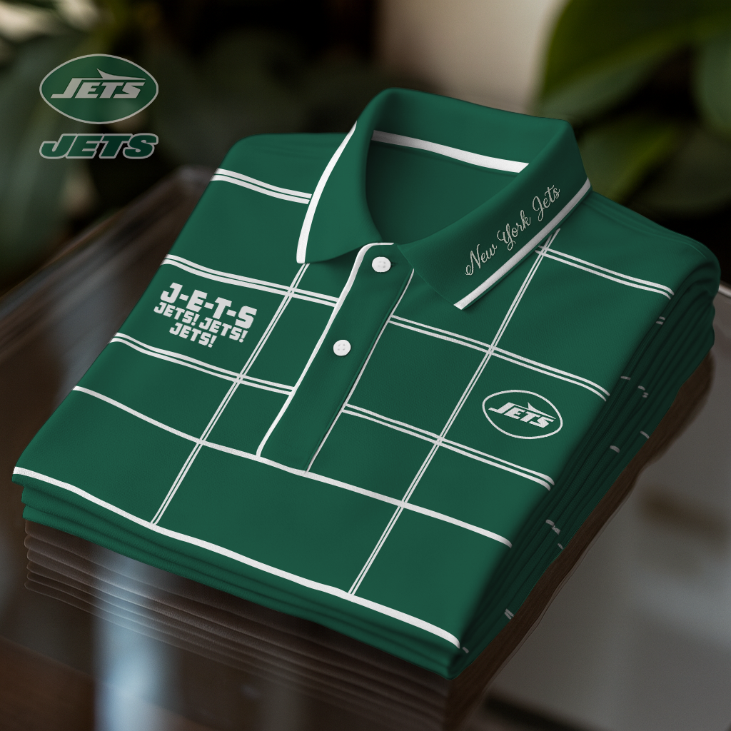 NYJ Premium NFL V2 Polo Shirt DDT CTND