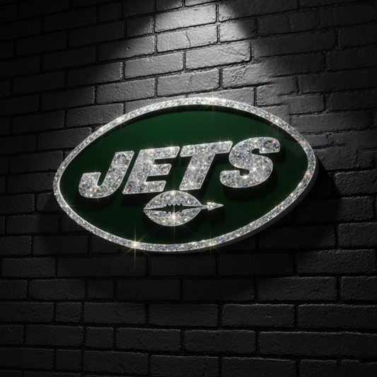 NYJ X NFL Diamond Crystal Wall Art DatND DVT