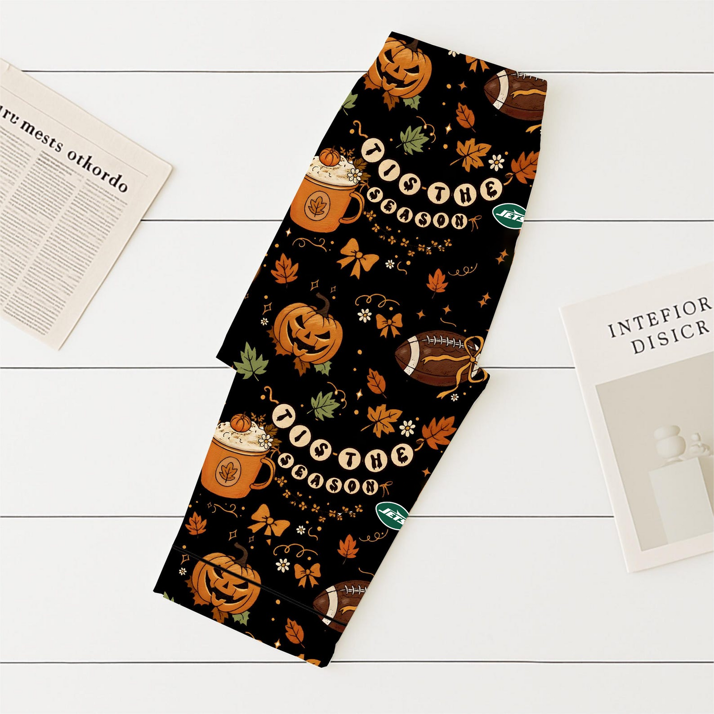 NYJ x NFL Tis The Season Pajama Set DDT HLP