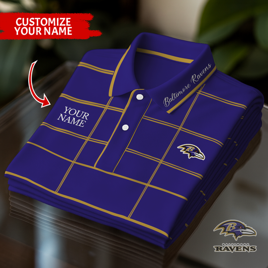 Personalized BR Premium NFL Polo Shirt DDT NTL