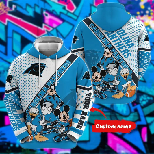 Personalized CP x NFL Character Cartoon Movie Unisex Hoodie DDT CTND