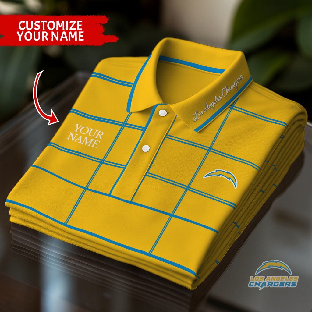 Personalized LAC Premium NFL Polo Shirt DDT NTL
