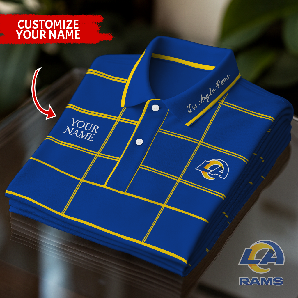 Personalized LAR Premium NFL Polo Shirt DDT NTL