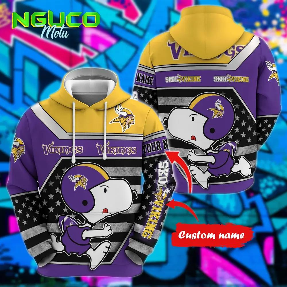 Personalized NFL MV x SNP Unisex Hoodie DDT NTL