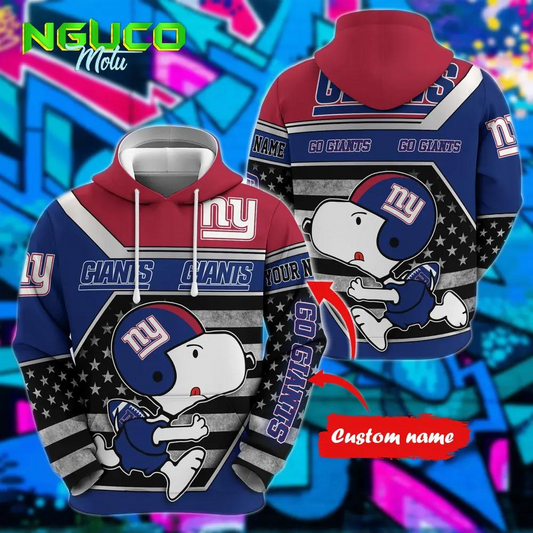 Personalized NFL NYG x SNP Unisex Hoodie DDT NTL