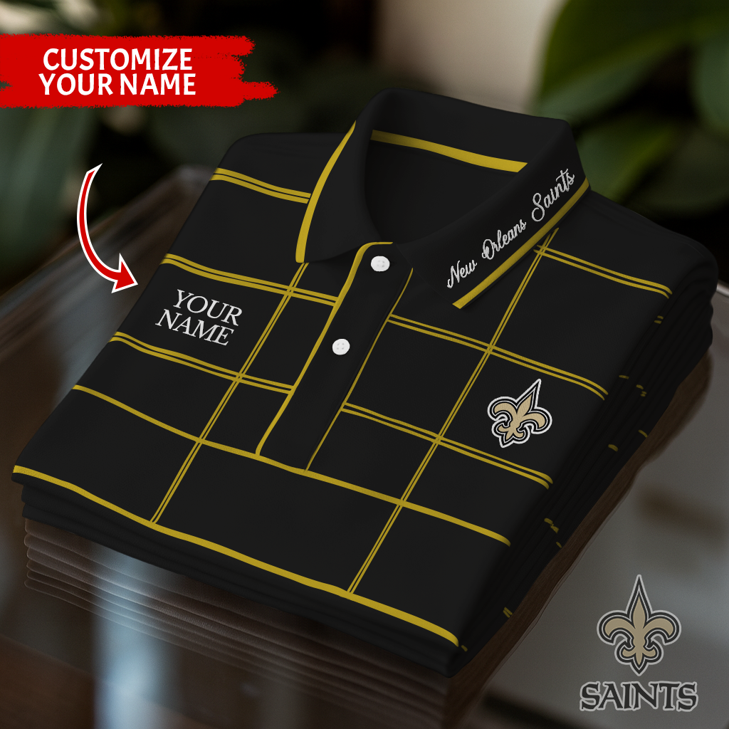 Personalized NOS Premium NFL Polo Shirt DDT NTL