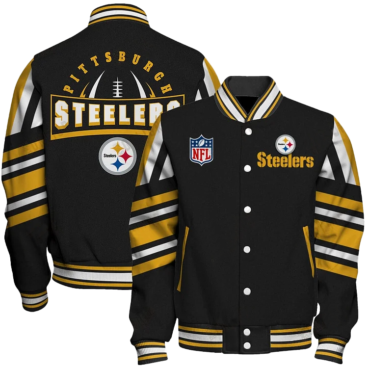 Pittsburgh Steelers Football Team 2024- 25 Immortal Faith Unisex Varsity Jacket DDT HLPHUONG