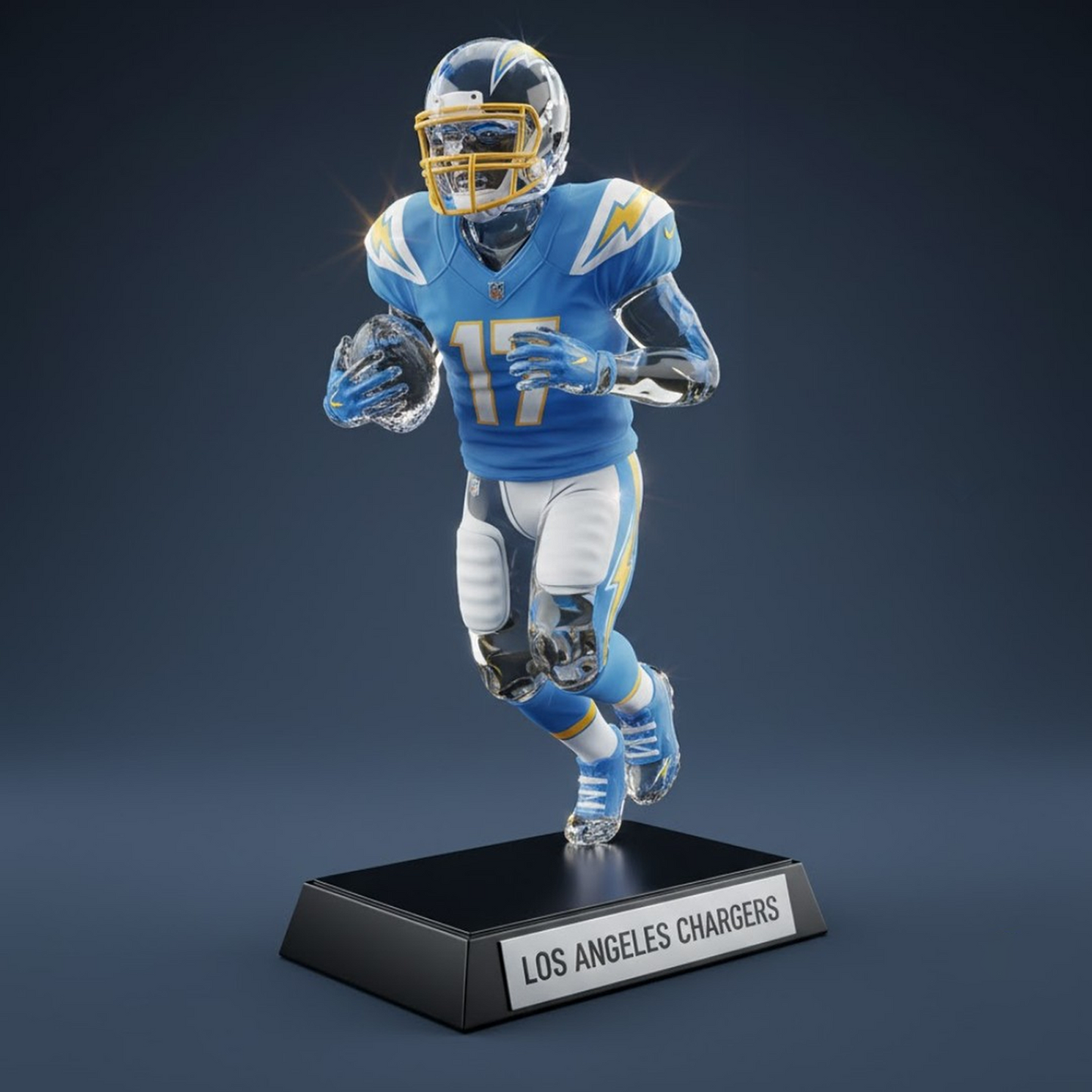 Premium LAC x NFL Crystal Style Desktop Ornament DatND DVT