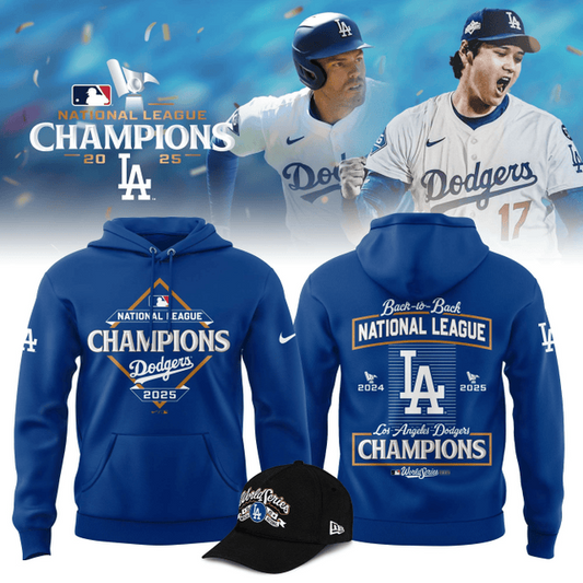Premium MLB LAD Champions 2025 Hoodie V11 NMD 201025 TTV
