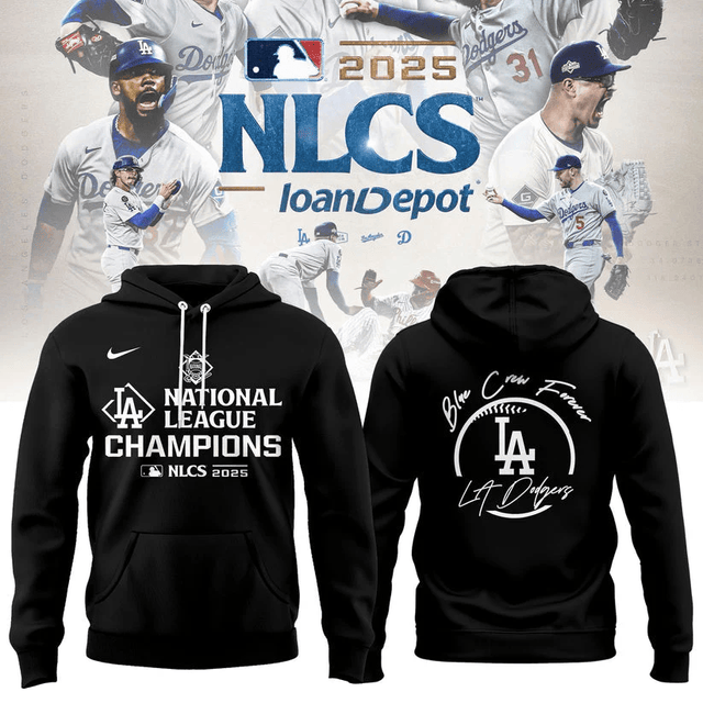 Premium MLB LAD Champions 2025 Hoodie V4 NMD 201025 TTV