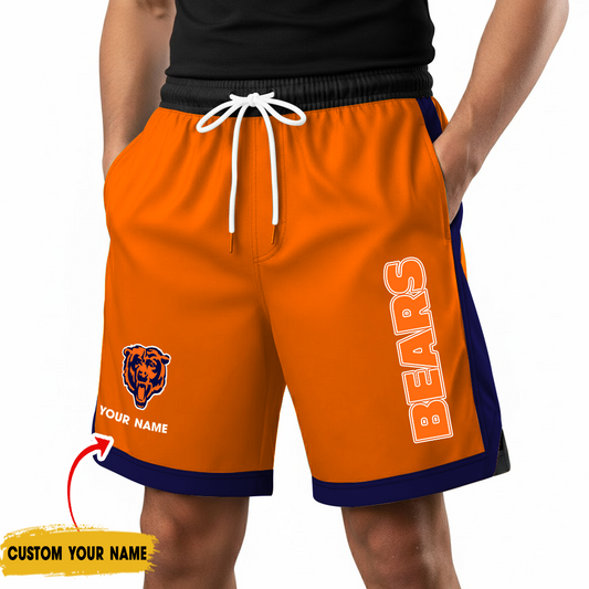 Premium NFL CHI Color-Block Training Shorts Pants V1 NMD TTV