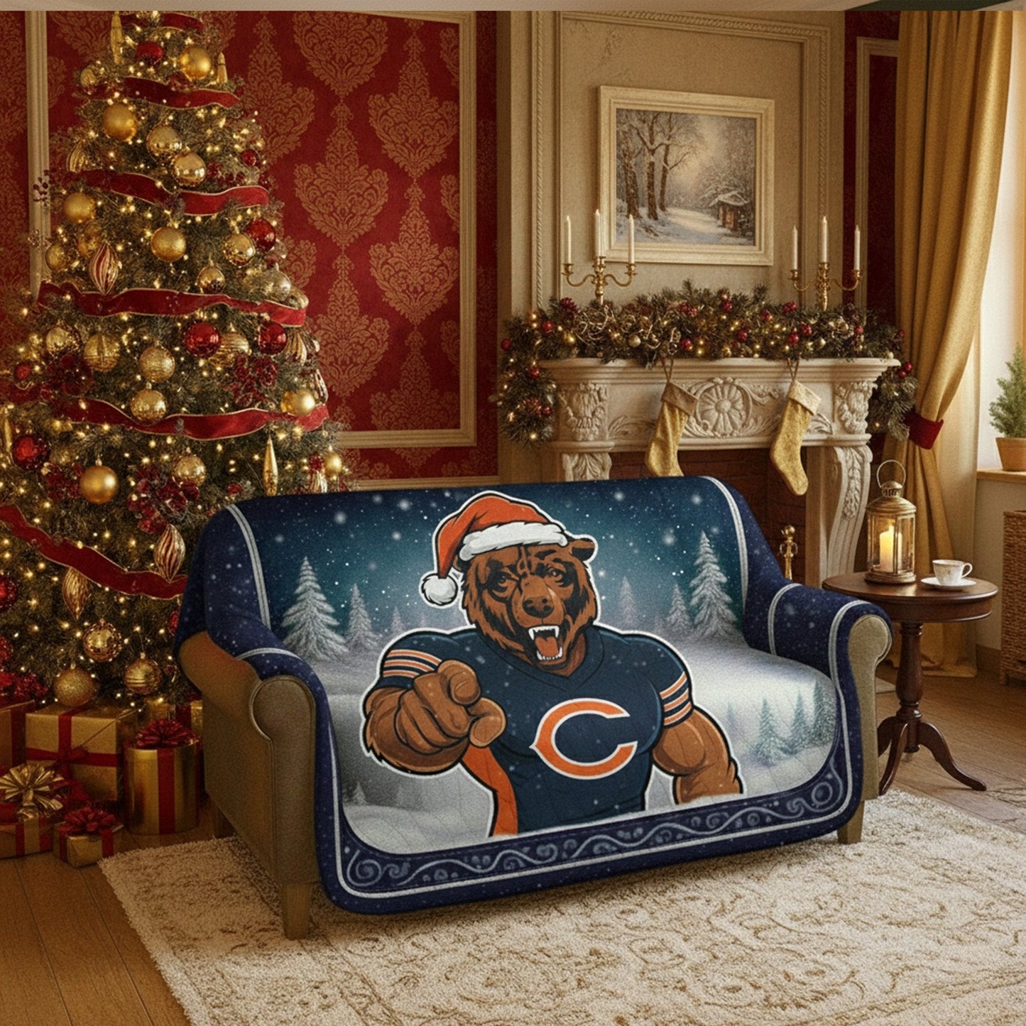 Premium NFL CHI Fleece Blanket V2 NMD NHM