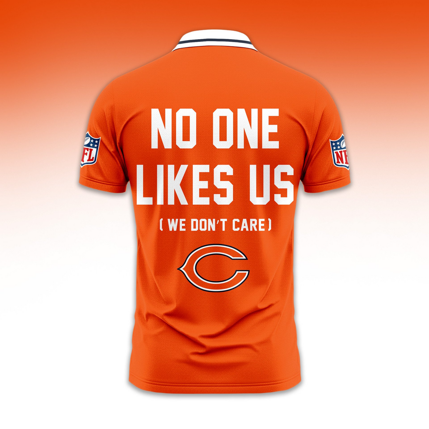 Premium NFL CHI No One Likes Us Polo Shirt V1 NMD 291025 TTV