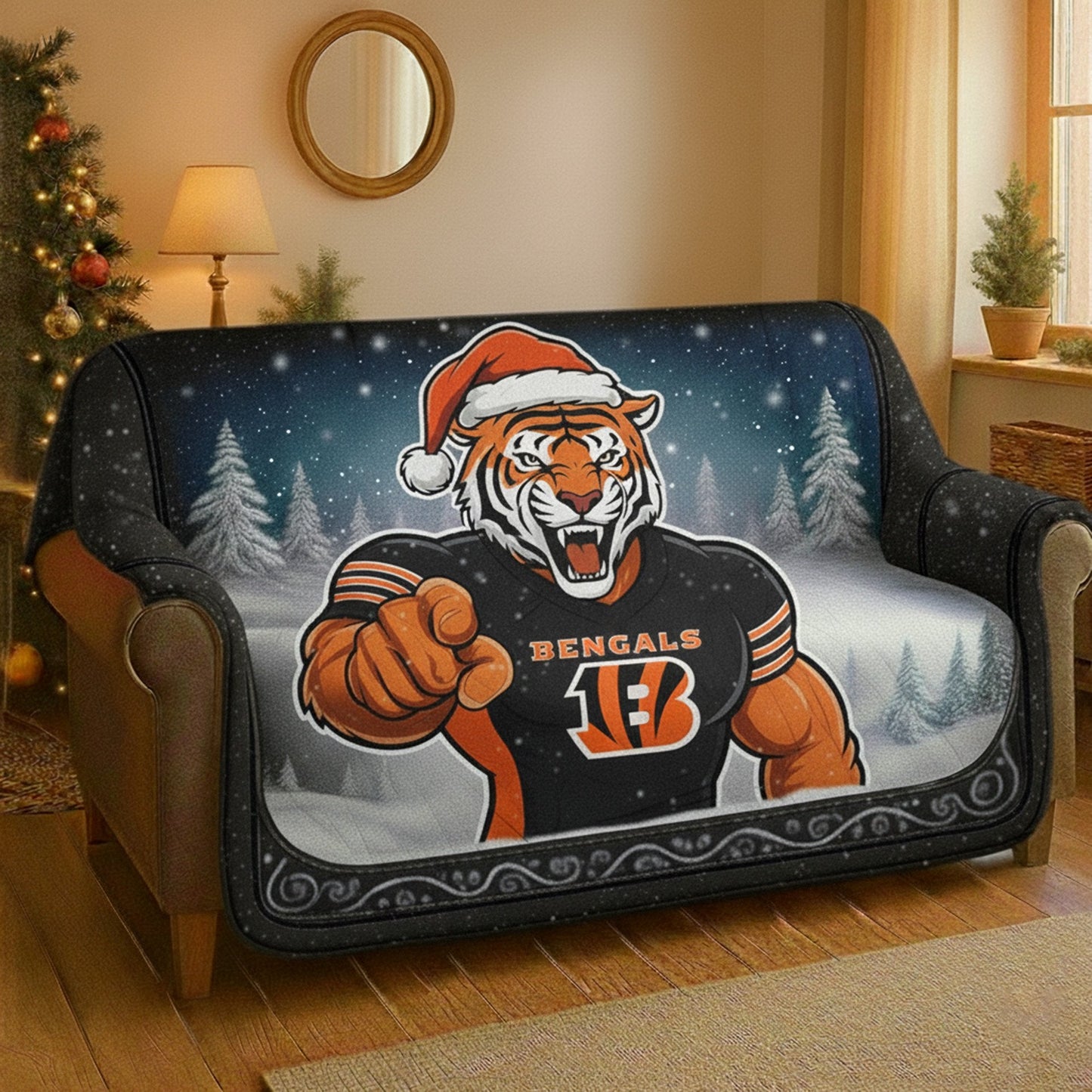 Premium NFL CIN Fleece Blanket V2 NMD NHM