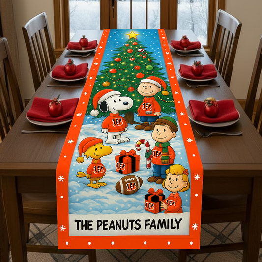 Premium NFL CIN x SNP Family Table Runner V1 NMD TTV