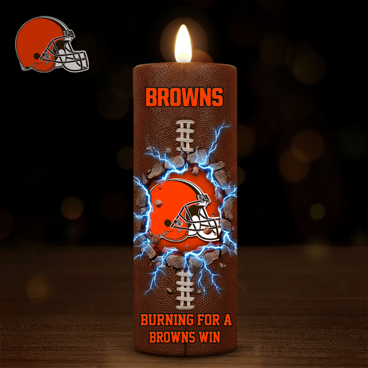 Premium NFL CLE Victory Candle V1 NMD TTV