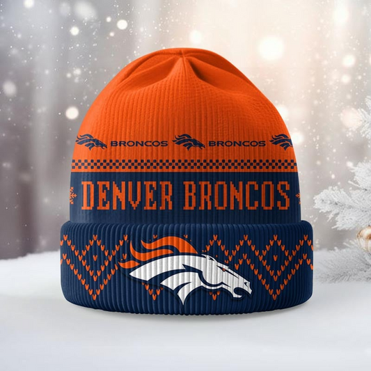 Premium NFL DEN Beanie Hat V1 NMD TTV