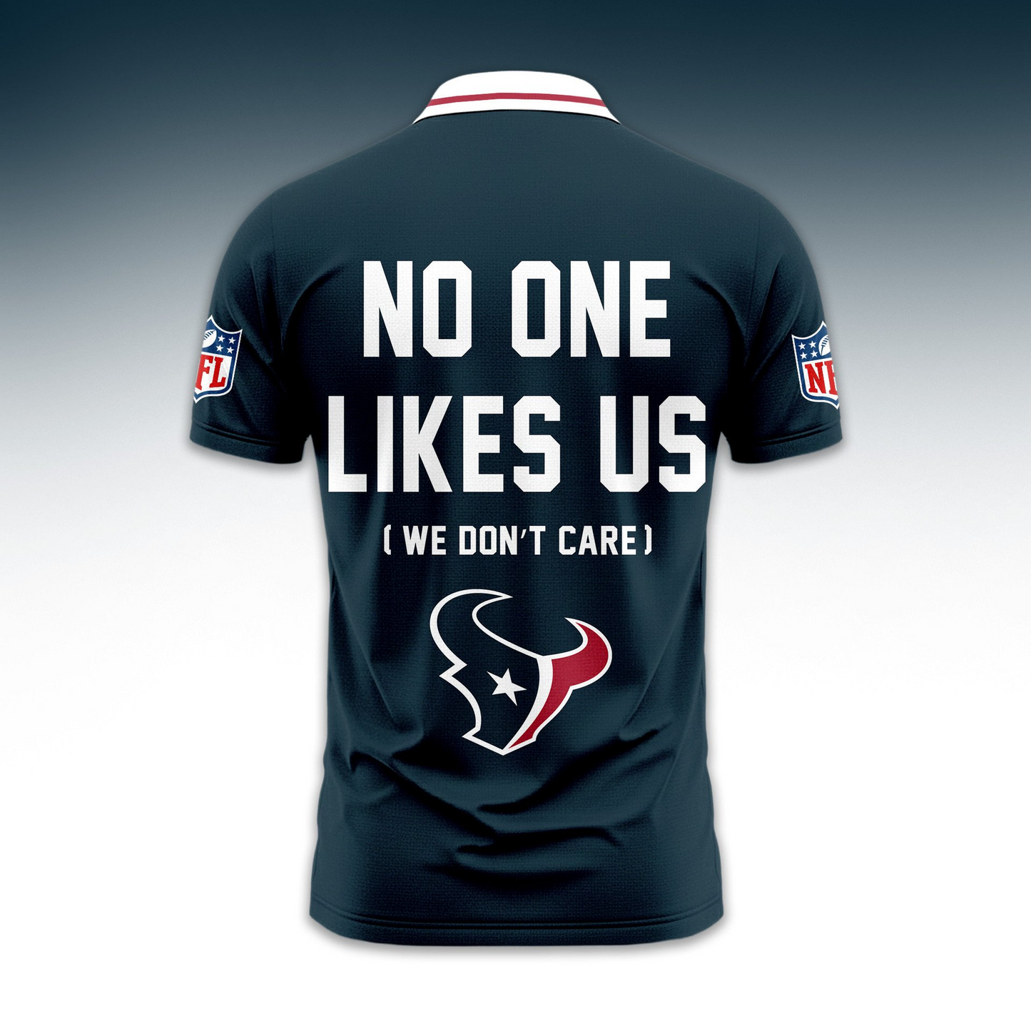 Premium NFL HOU No One Likes Us Polo Shirt V1 NMD 291025 TTV