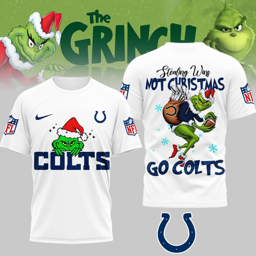 Premium NFL IND x The Grinch Shirt V3 NMD TTV