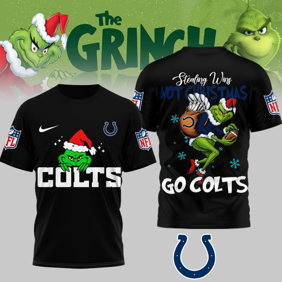Premium NFL IND x The Grinch Shirt V3 NMD TTV